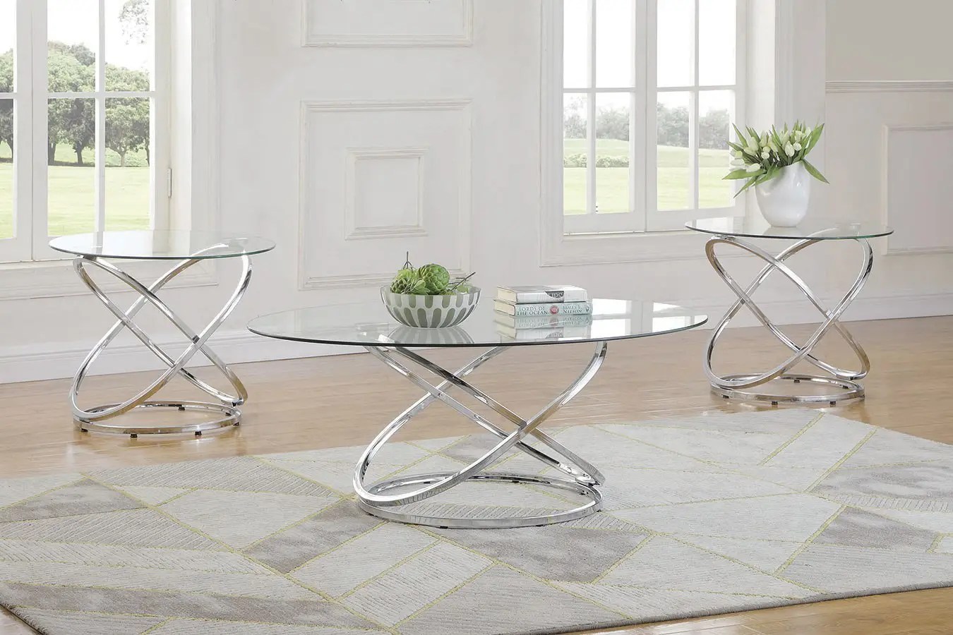 Cocktail & 2 End Tables