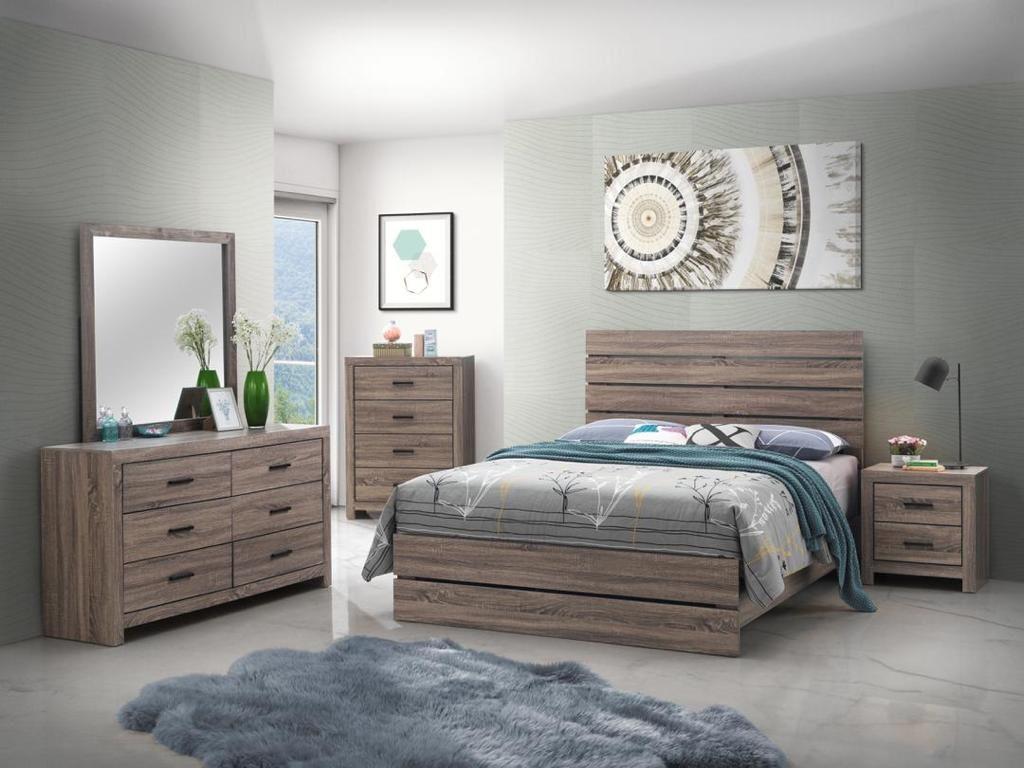 BARREL OAK MIRROR