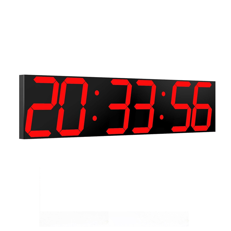 38.1-Inch Double-Sided Digital Wall Clock with 100-Hour Timer for Large Spaces