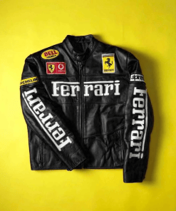 Ferrari Black Racing Jacket