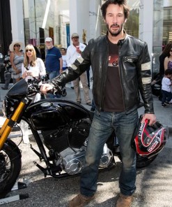 Keanu Reeves Leather Jacket