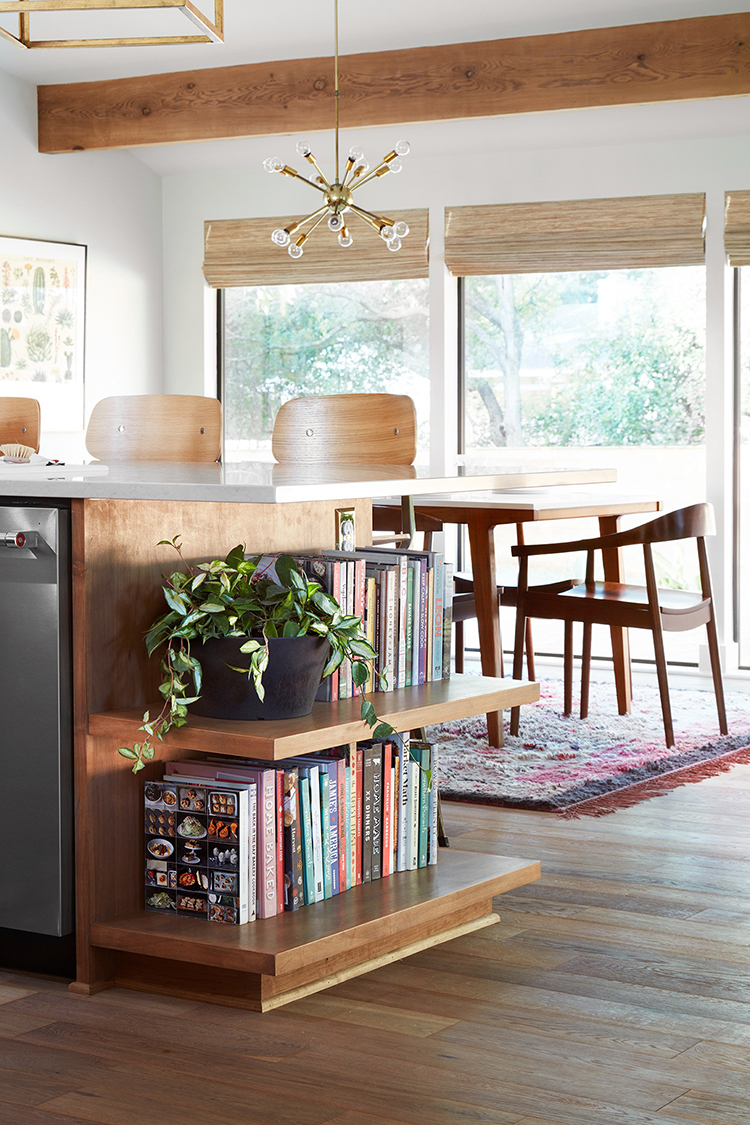 Well, they can stay on your bookshelves. 17 Awesome Ways To Display Cookbooks in Your Kitchen - The