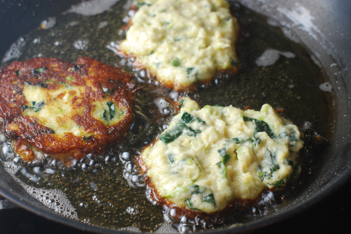 Colcannon Potato Cakes