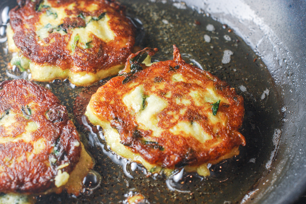 Colcannon Potato Cakes