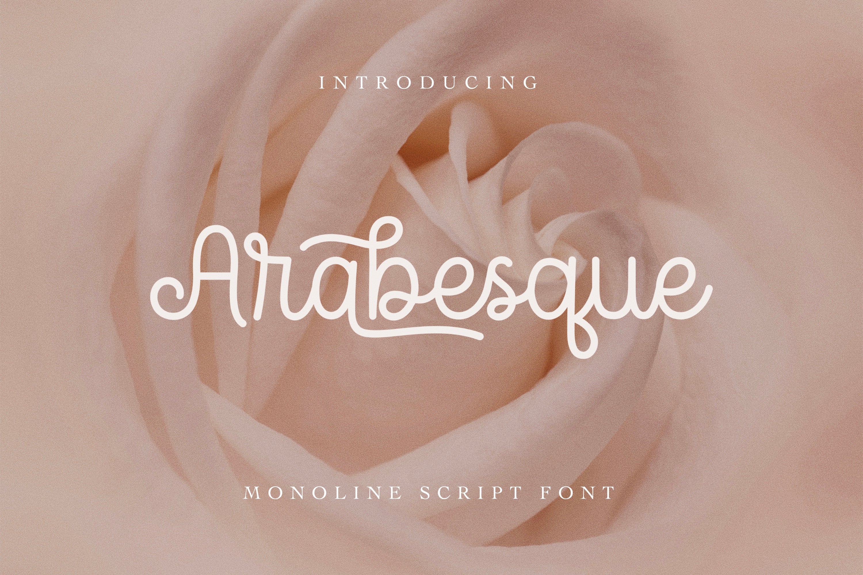 Arabesque Handwritten Script Font The Creative Bix