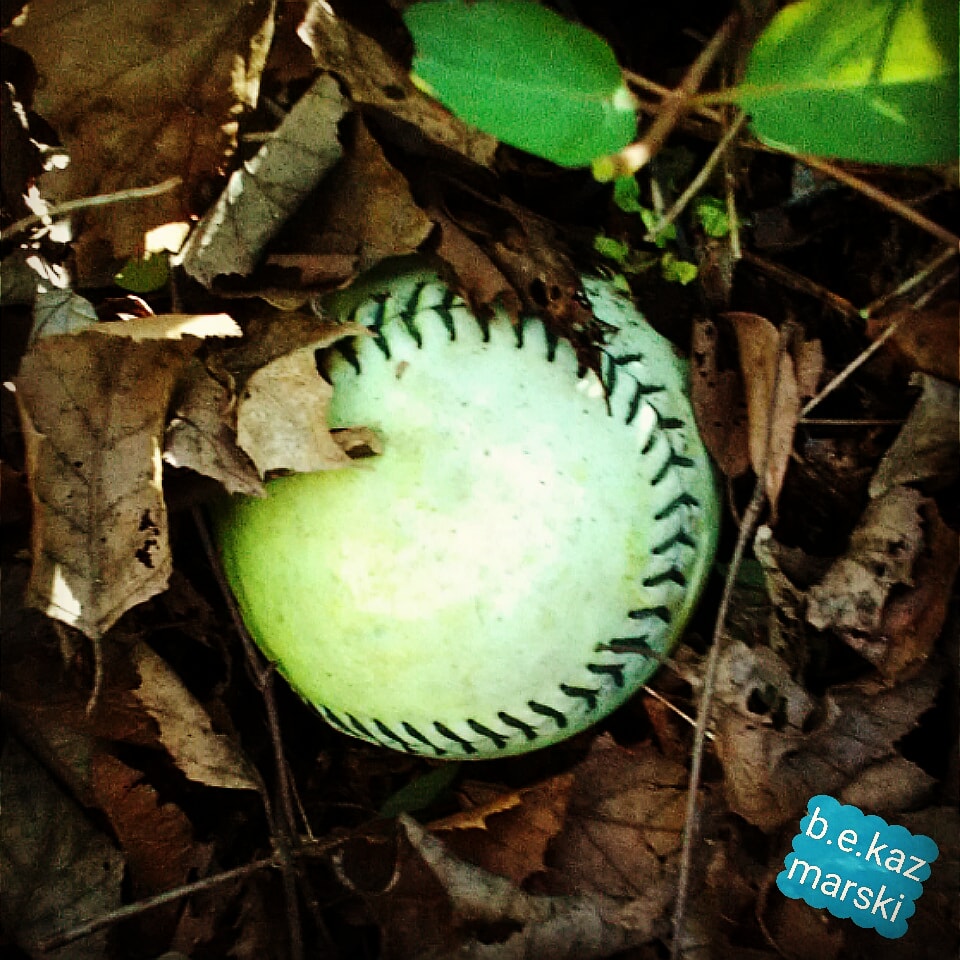 Found the ball, now softball season can start.
