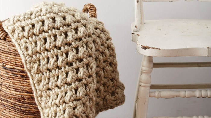 Don't let any of your leftover bits of yarn go to waste. Extra Thick Crochet Blanket The Crochet Crowd