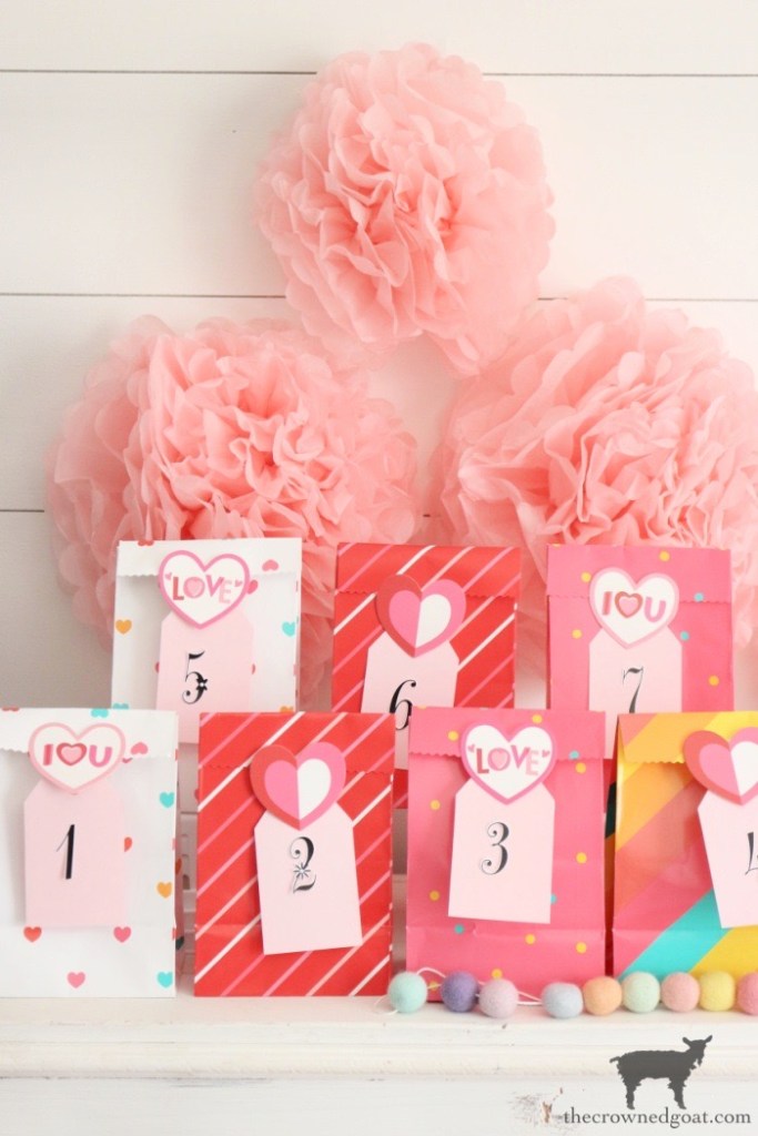 How to Create a Countdown to Valentine's Day Calendar for Dogs-The Crowned Goat