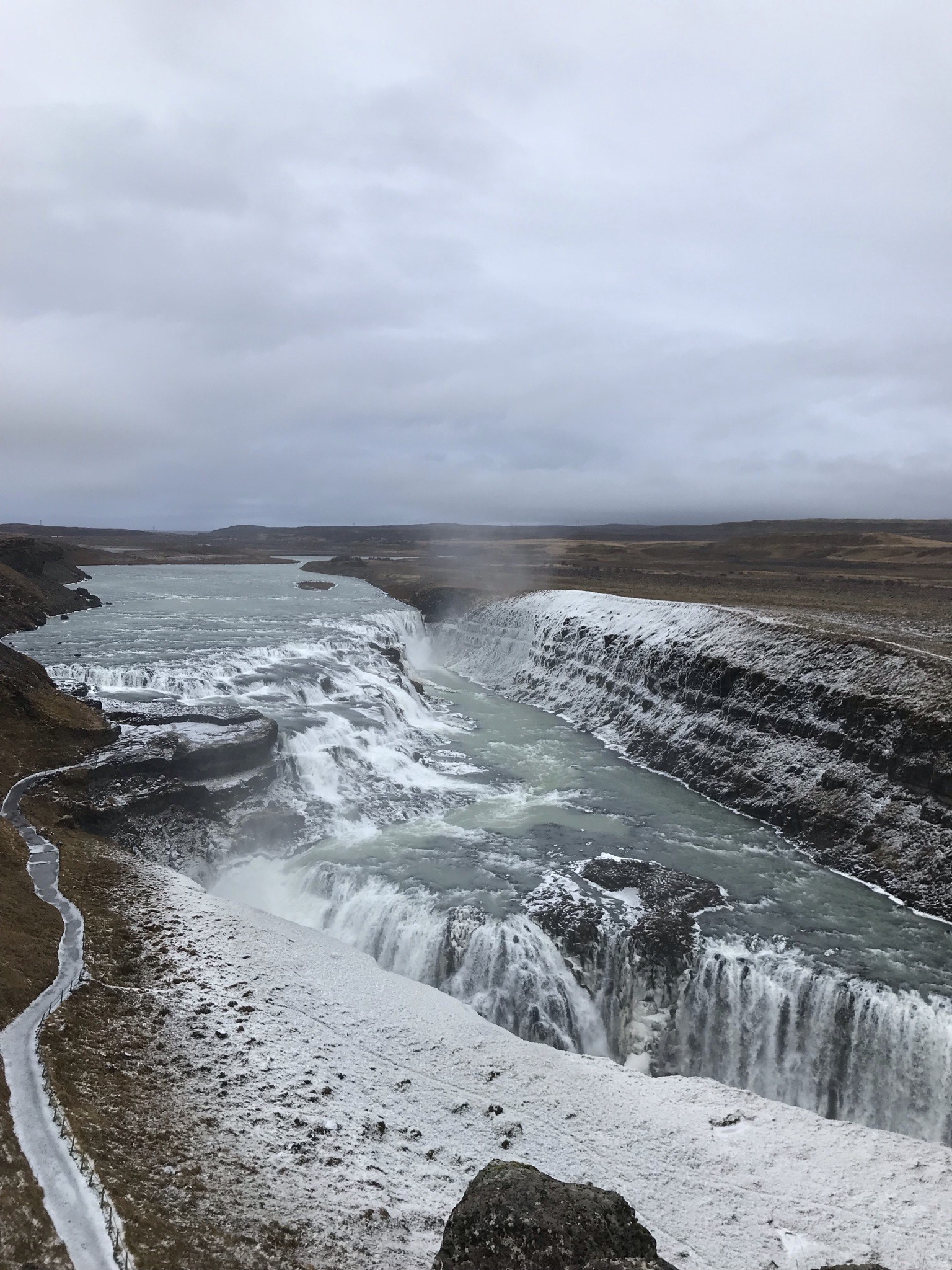 GullFoss Waterfall Iceland