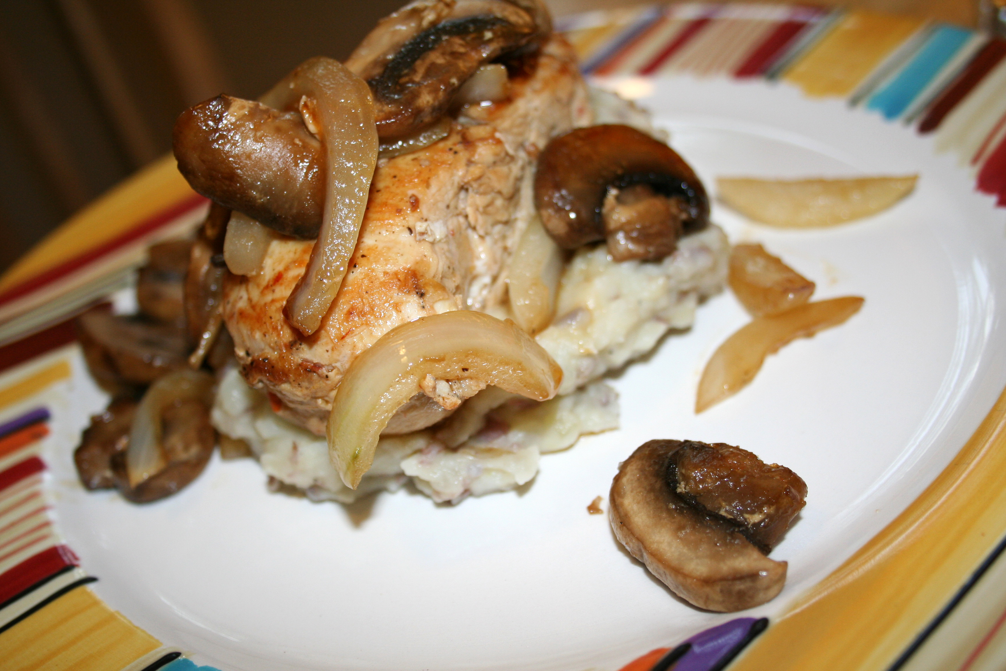 Chicken and potatoes