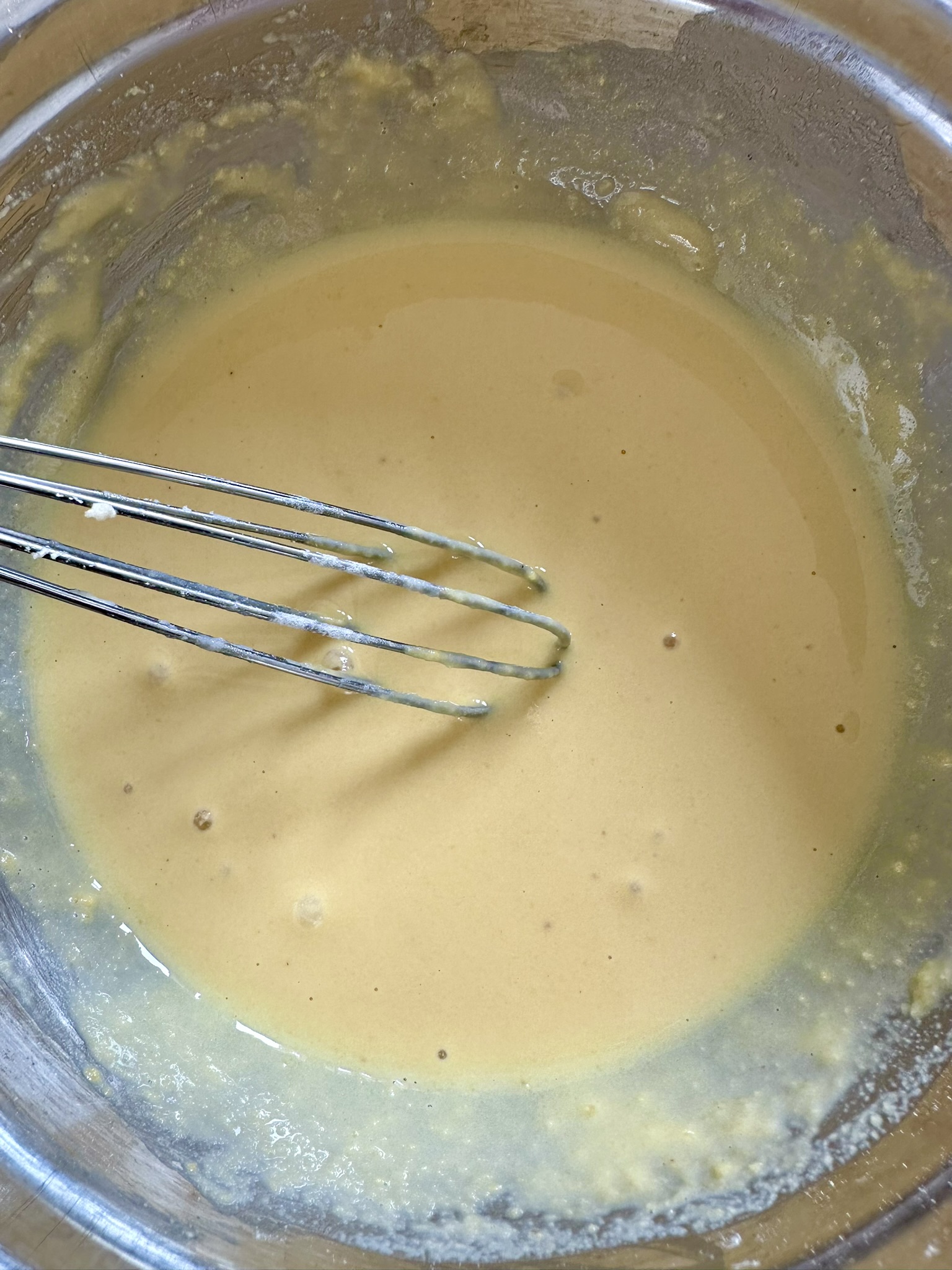 smooth besan batter