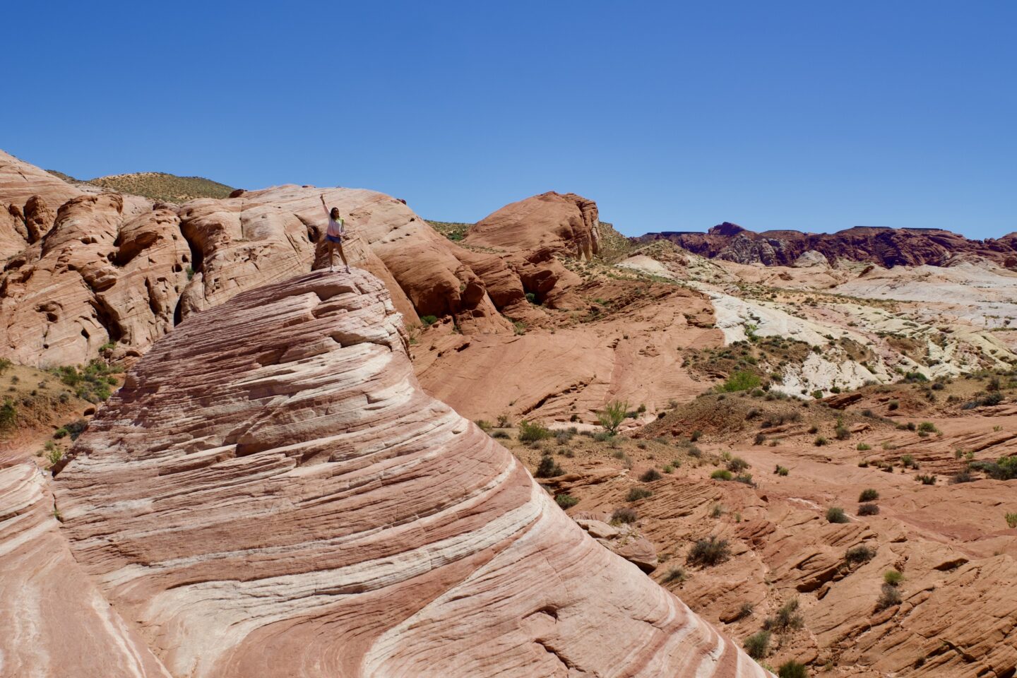 Valley of Fire Fire Wave rock formation