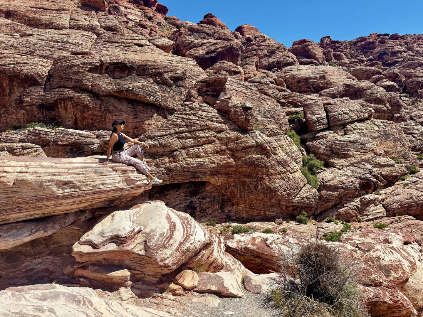 Posing in Red Rock Canyon