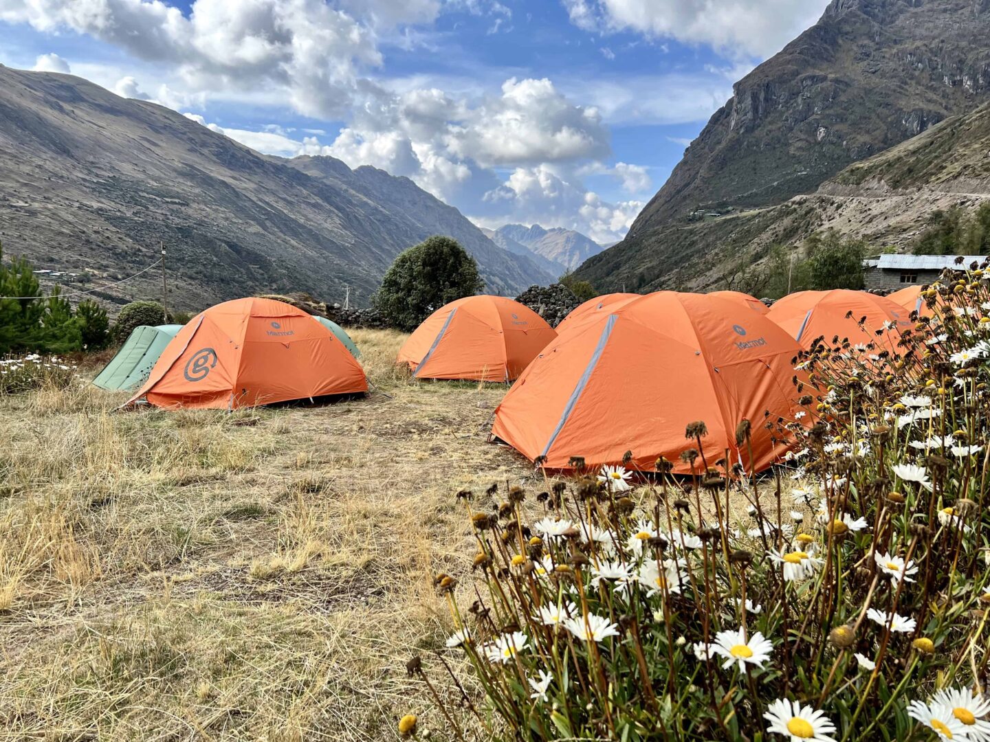 Camping in Peru