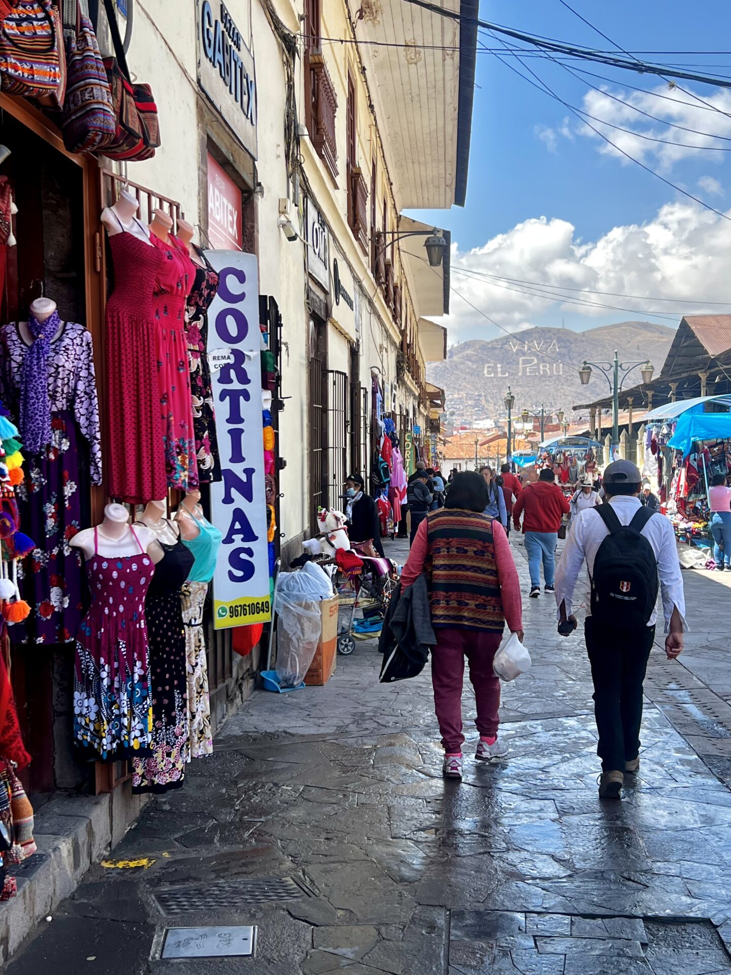 Colourful streets of Cusco
