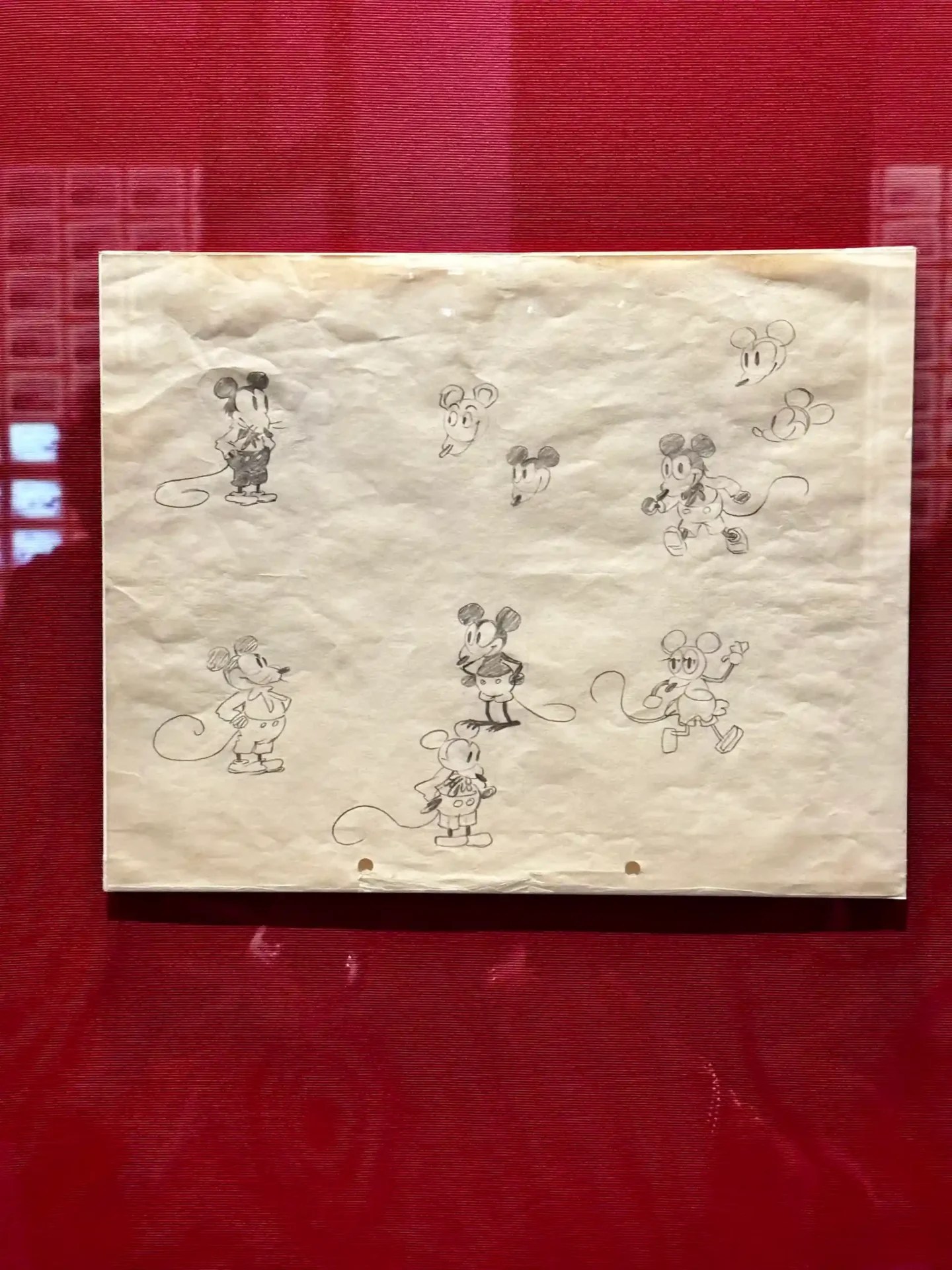 Mickey Mouse sketches