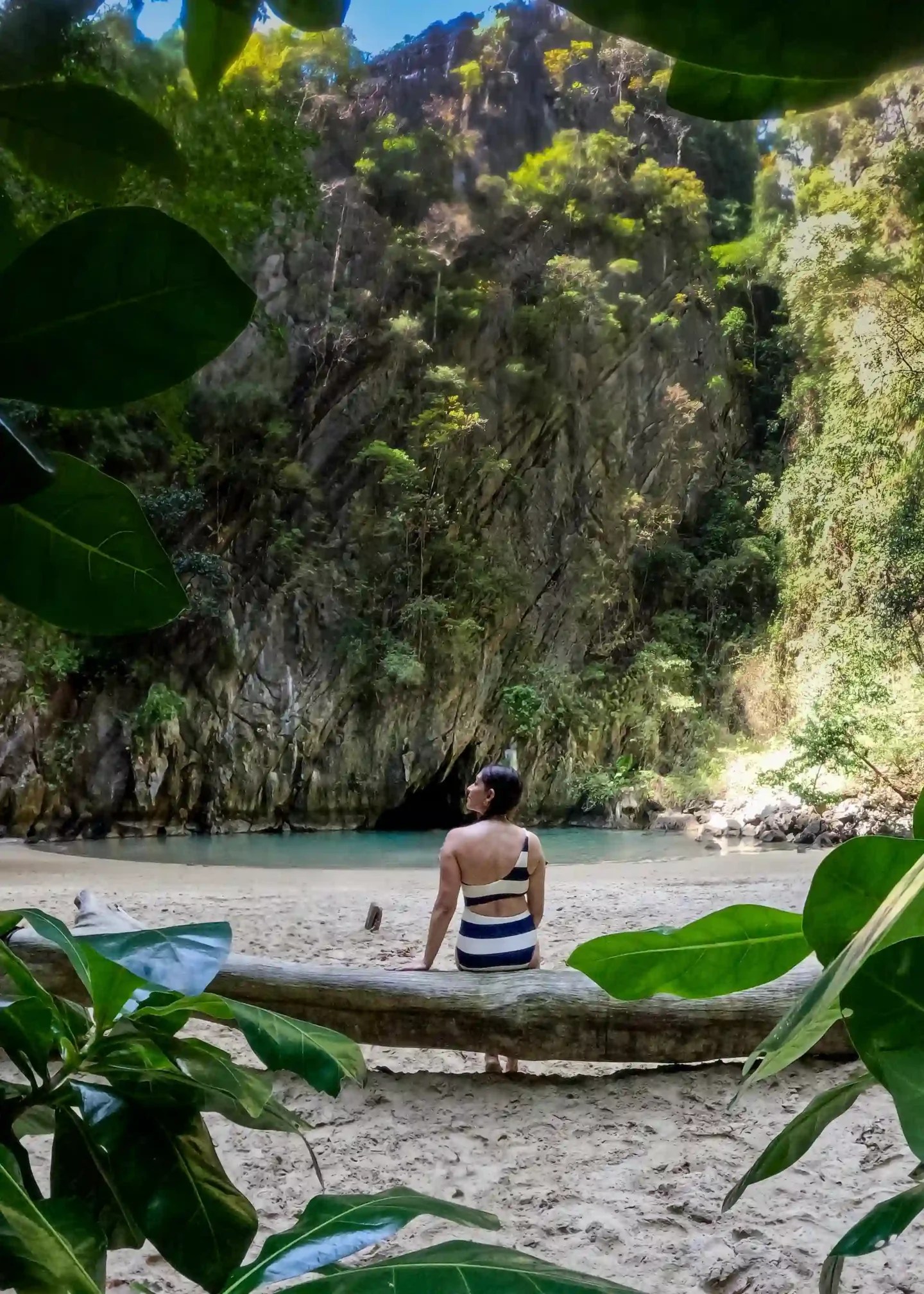 Emerald Cave beach in Koh Mook