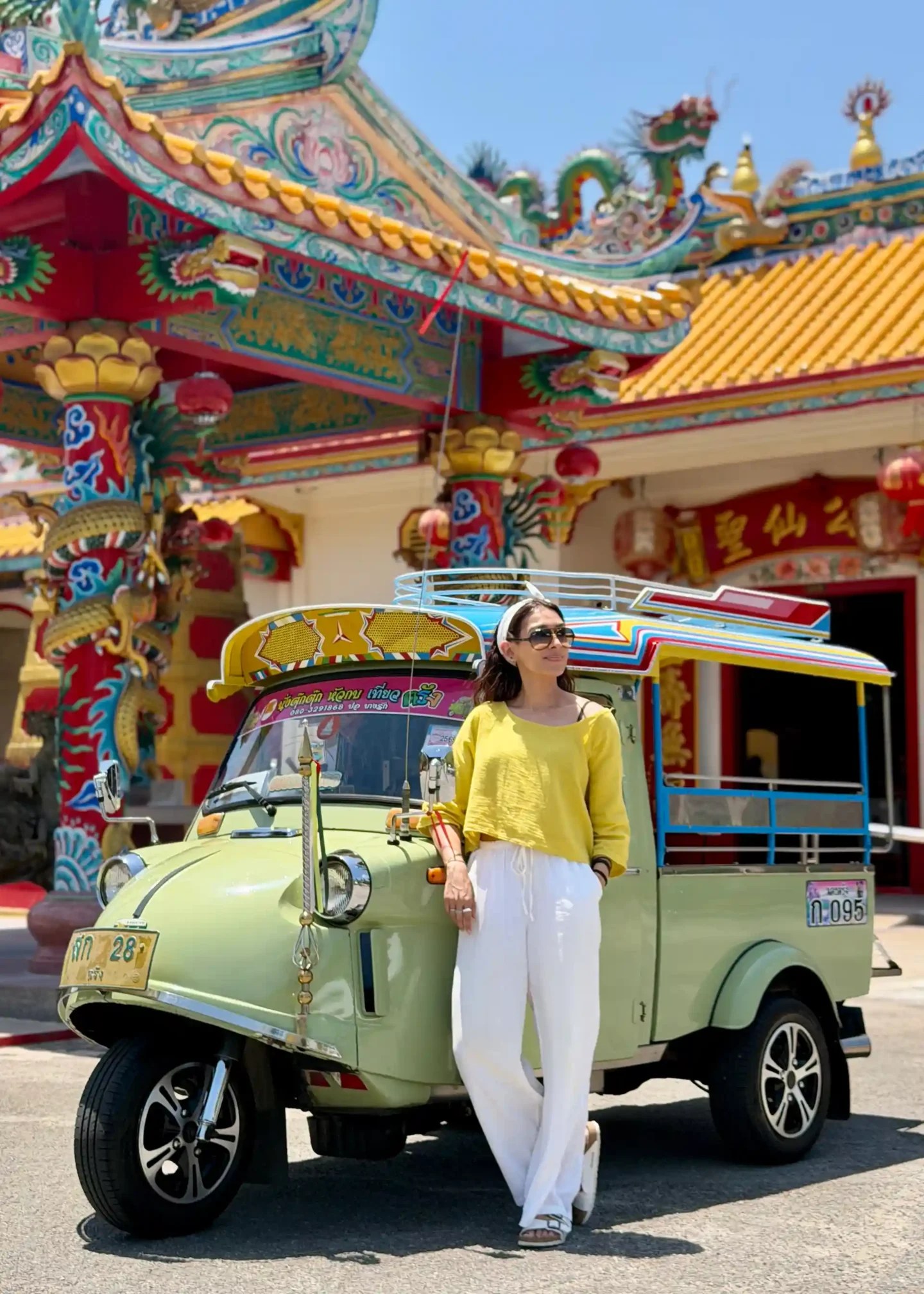 Frog-head tuk-tuk in Trang