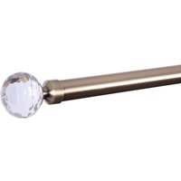 28mm Bella Curtain Pole Antique Brass
