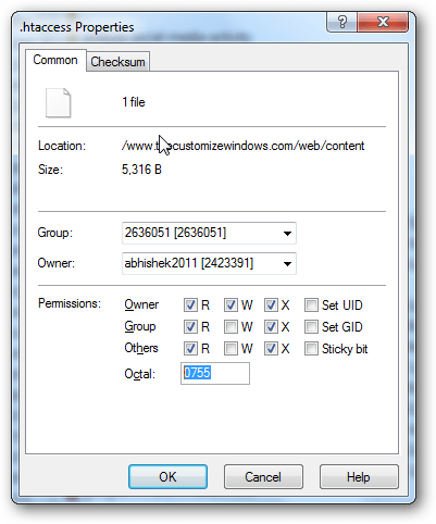 Chmod Example How Nkqun
