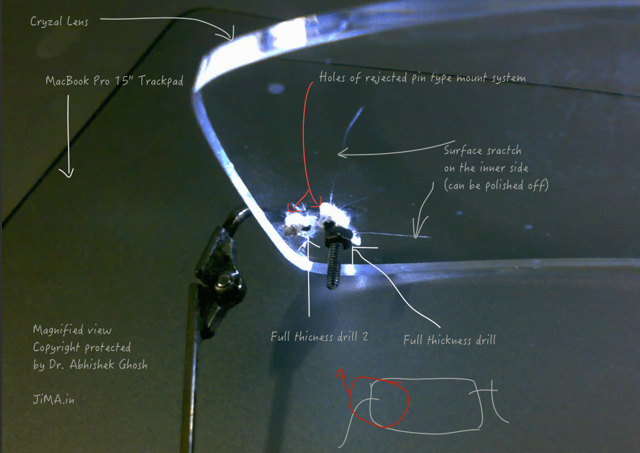 Thread the needle with nylon string or another type of durable thread. Repairing Rimless Eyeglasses Diy Project