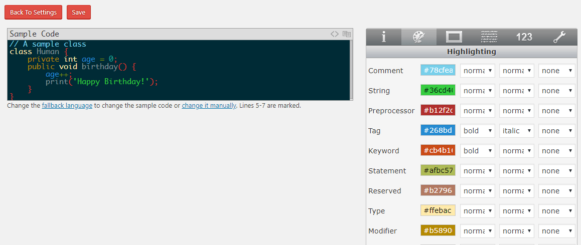 Make page building fun again! How To Use Wordpress Crayon Syntax Highlighter Theme Editor To Match Theme