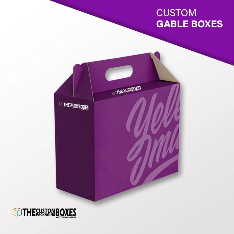 Custom Gable Packaging Boxes - Ocean Illustrations - Creative Mobile Collection