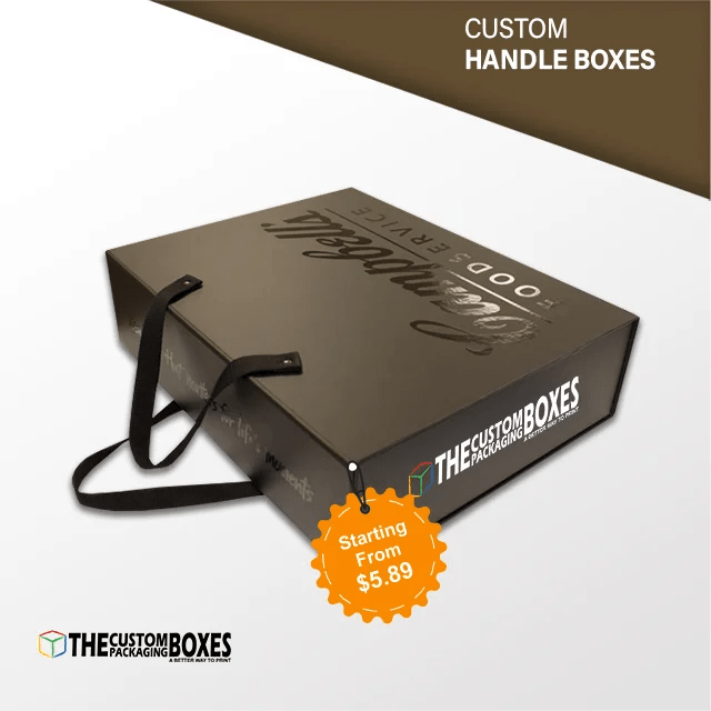Boxes With Handles Custom Packaging Solution - City Texture Collection - Full HD Quality
