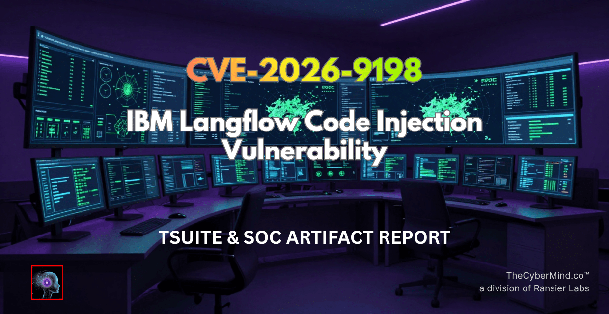 Critical CVE-2026-9198 - IBM Langflow RCE Analysis TCM