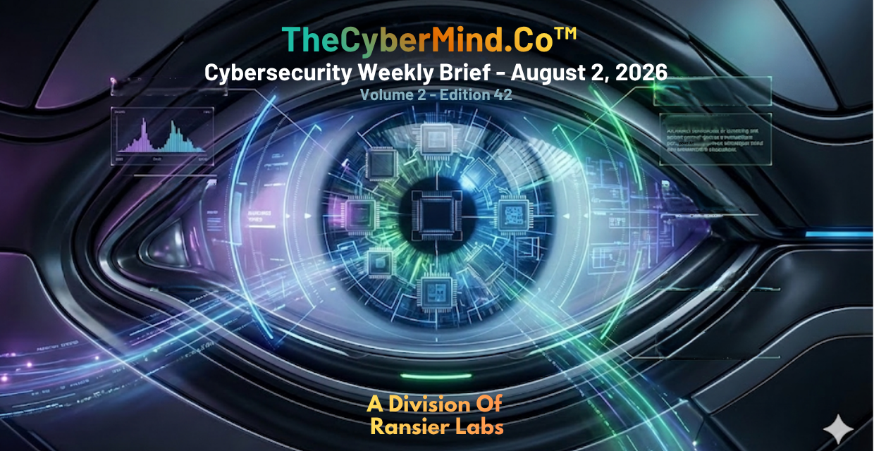 Weekly Cyber Intelligence Brief - 02AUG26 - The Cyber Mind™