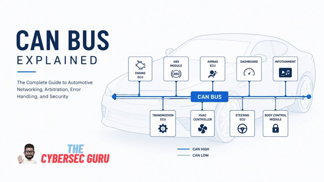 CAN Bus Explained: Complete Guide to Automotive Networking | The CyberSec Guru