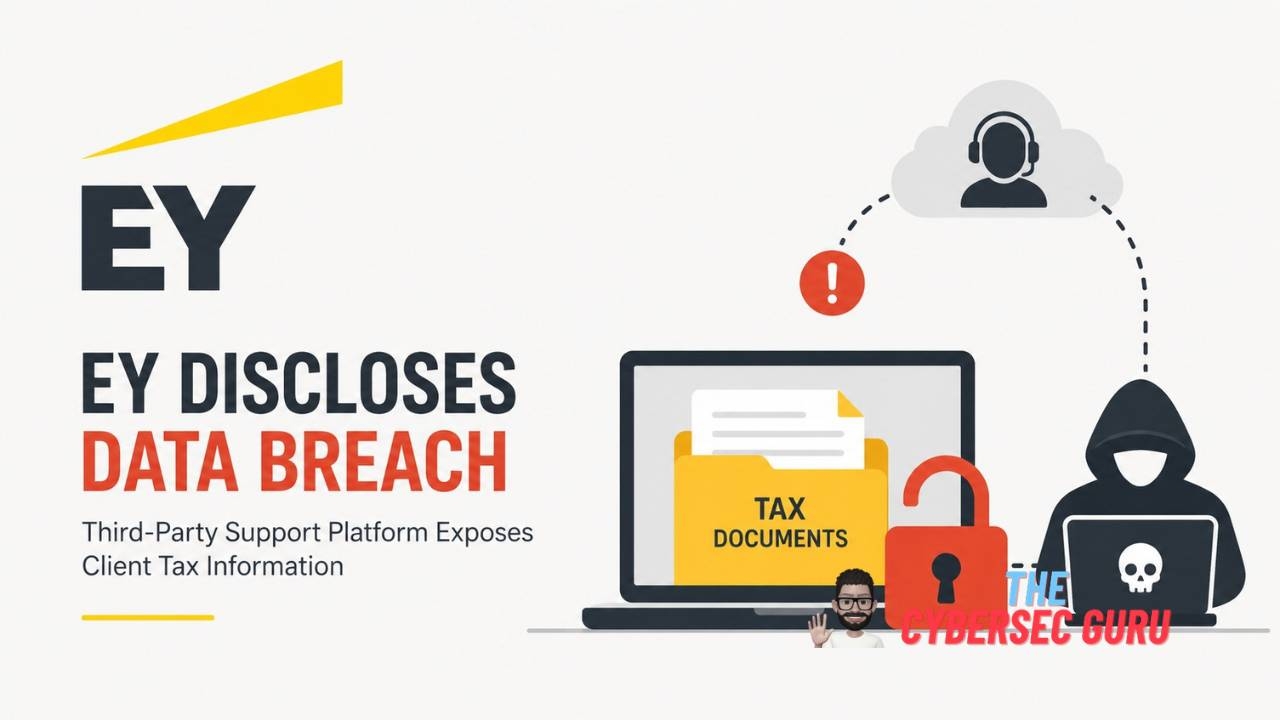 EY Data Breach 2026: Client Tax Information Exposed in Third-Party Hack | The CyberSec Guru