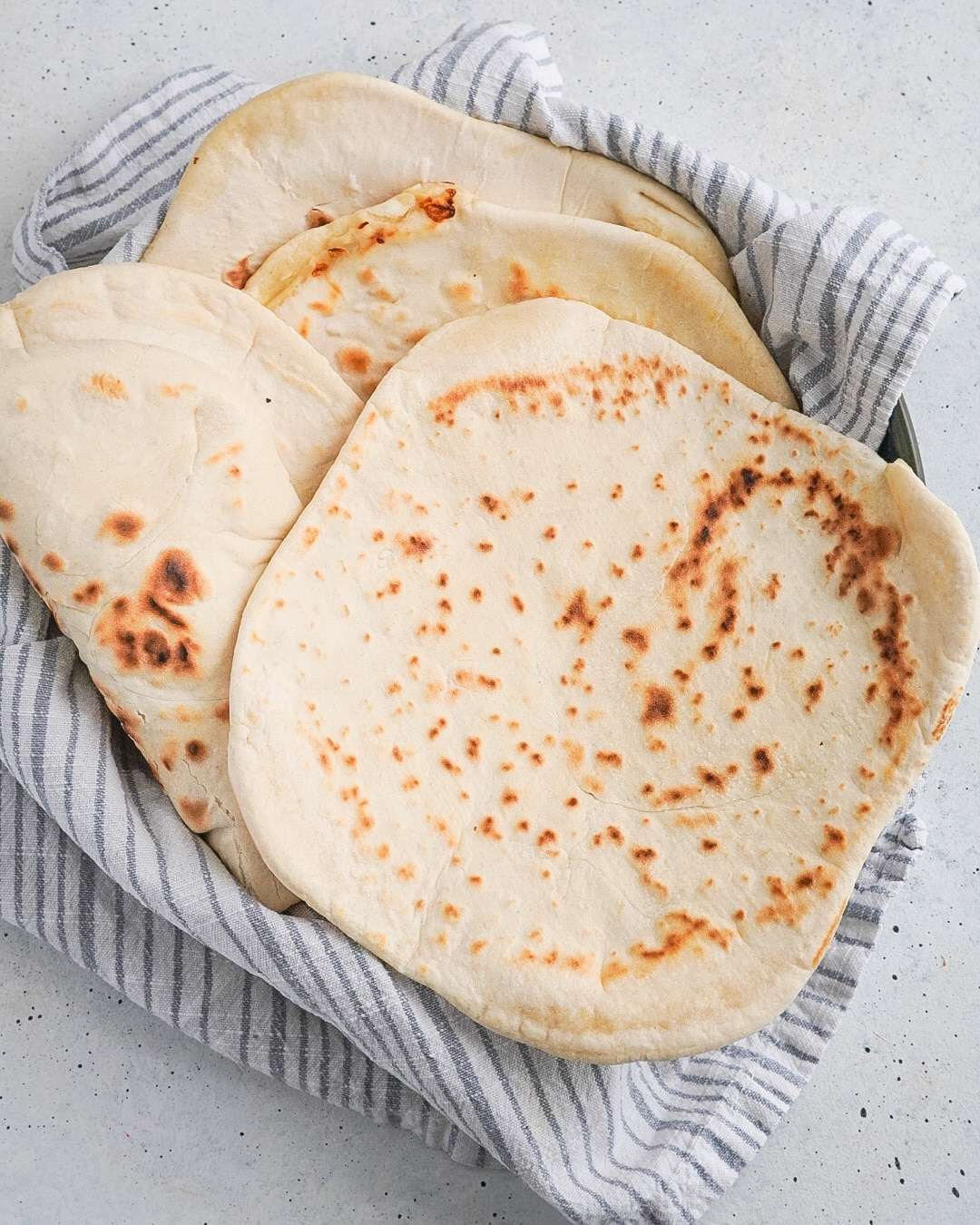 recette de flat bread ou pains plats healthy et rapide