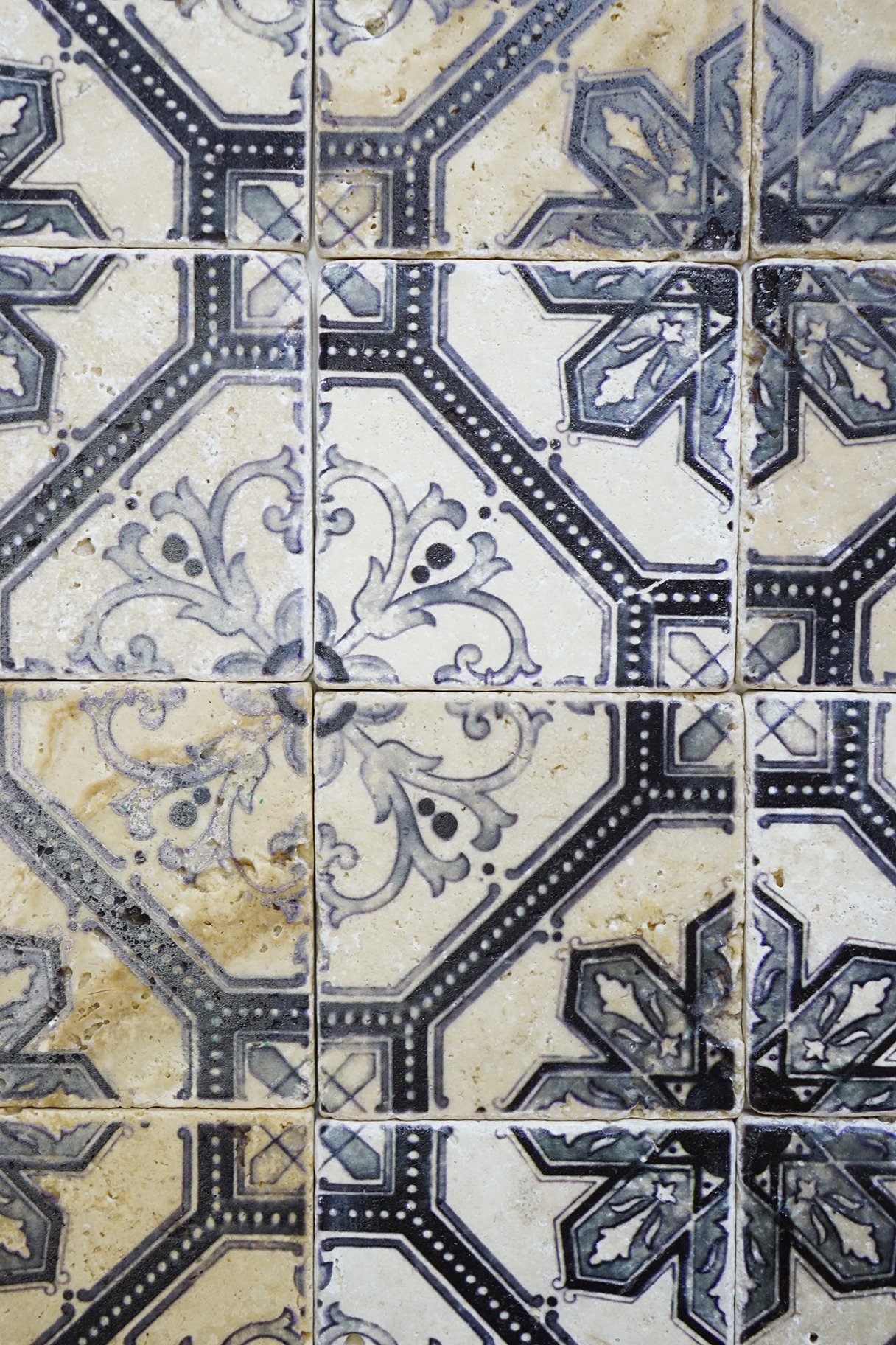 Moroccan Repeating Patterned Tile #3 - The Dancing Pixie