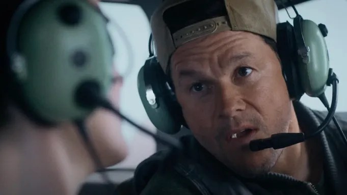 Mark Wahlberg, Topher Grace, and Michelle Dockery star in the thrilling Flight Risk directed by Mel Gibson."
