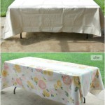 Painted Table Cloth