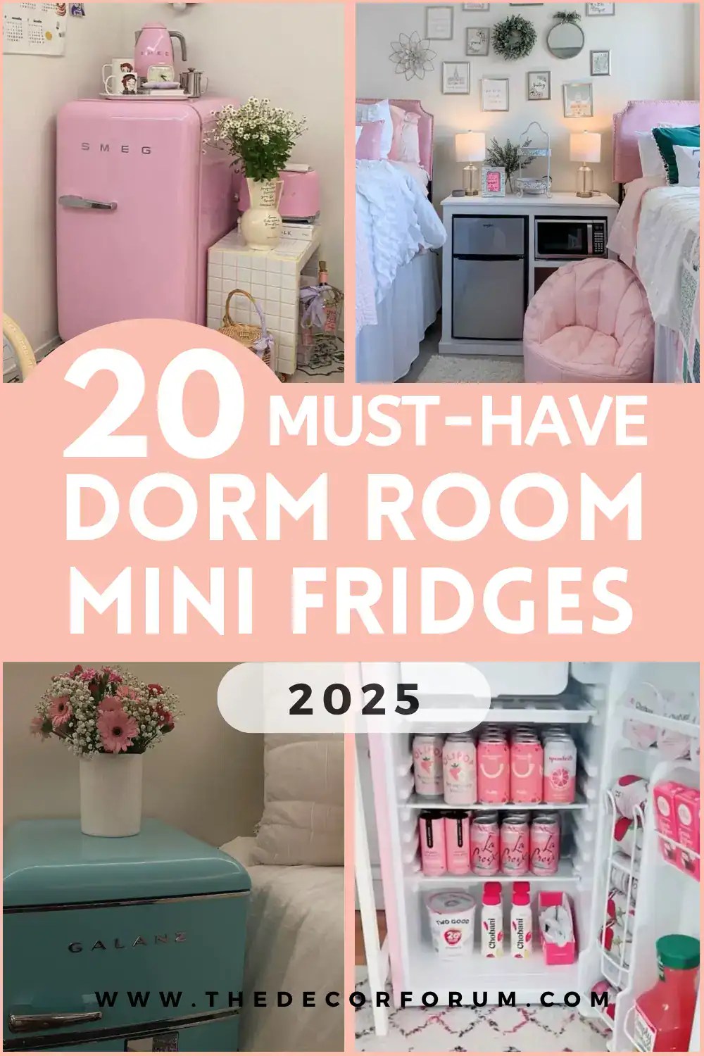 the 20 best mini fridges for dorm room