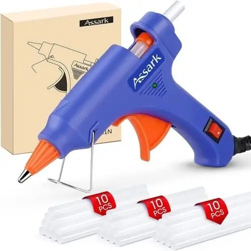 Hot glue gun kit for creating magical fruit loops for elf on the shelf
