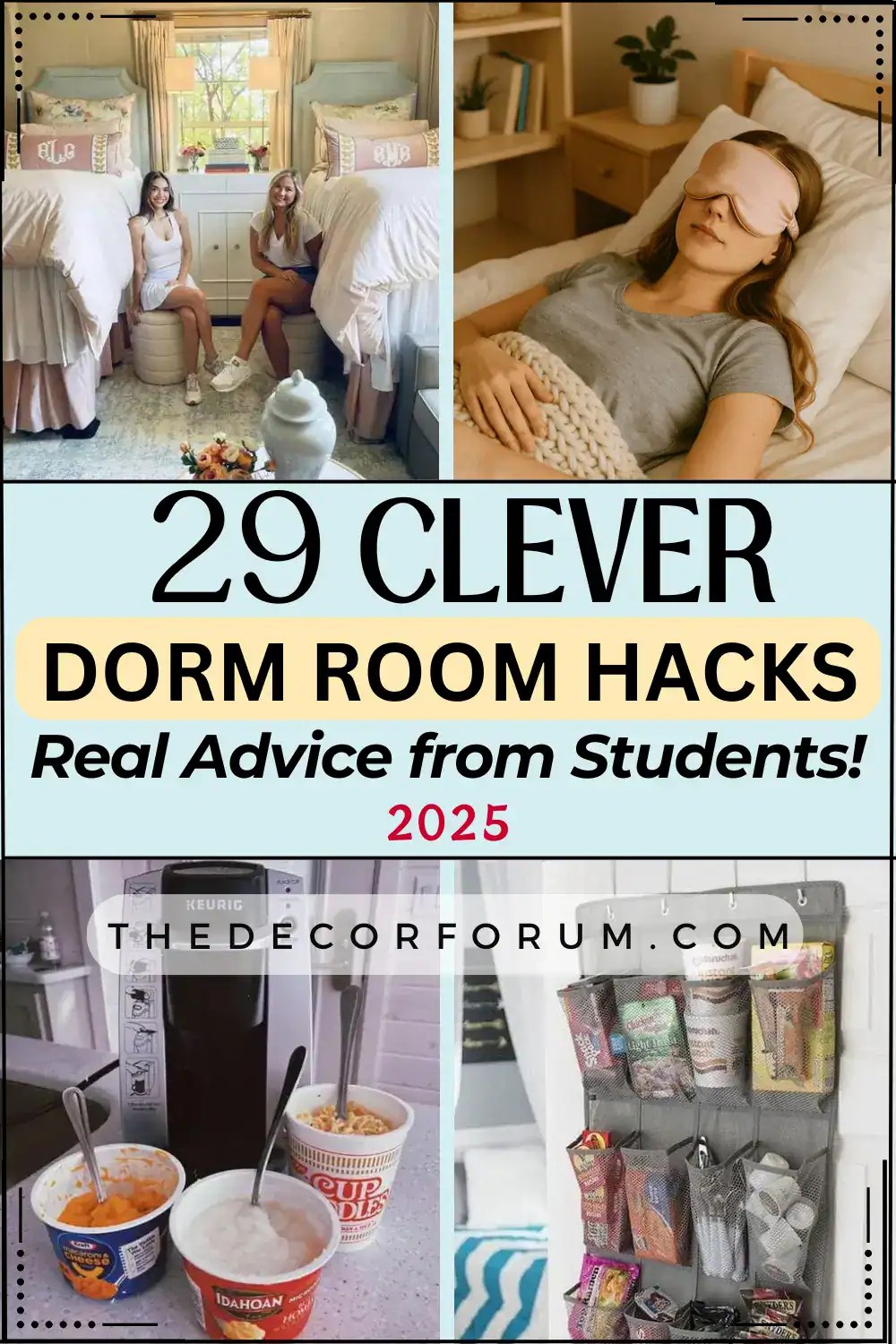29 genius dorm room hacks you need to see before going off to college