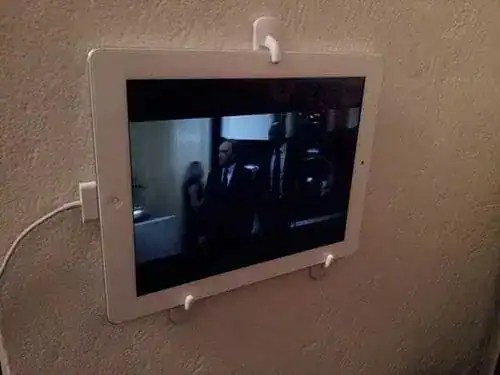 Command hooks are used for a variety of dorm room hacks like an ipad holder on the wall so you can have a mini TV screen, hanging towels, hair hot tools, and lightweight shelves, all without damaging walls.