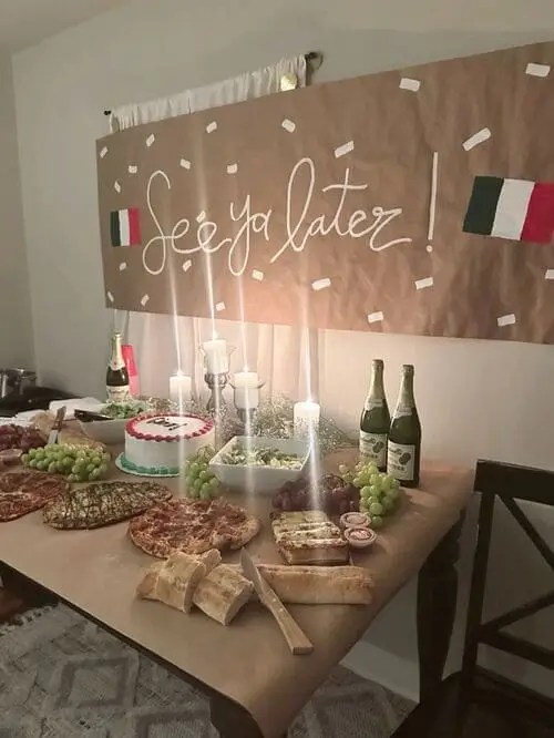 A DIY paper banner for party with a cute message is a great way to celebrate a summer party