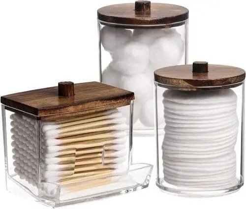 Above toilet decor jars