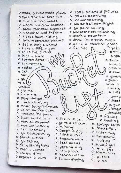 Check off an adventure from your bucket list for your 21st birthday to make it memorable