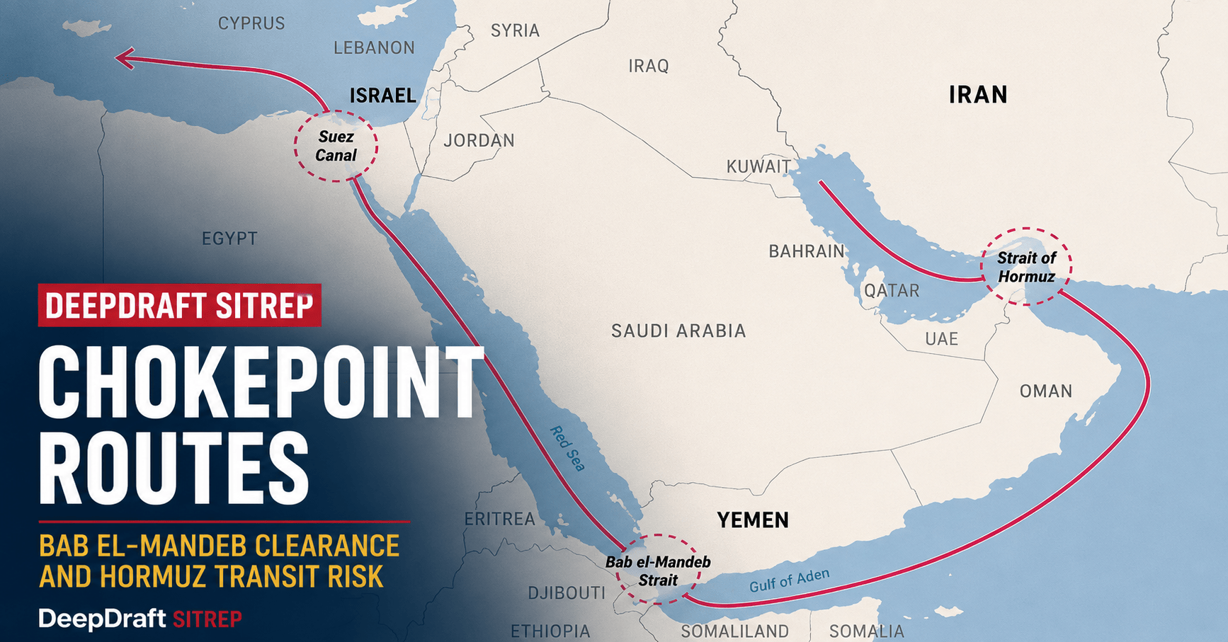 DeepDraft SITREP | Bab el-Mandeb Tanker Clearance: China Seeks Houthi Passage as Two VLCCs Turn Away (July 29, 2026)