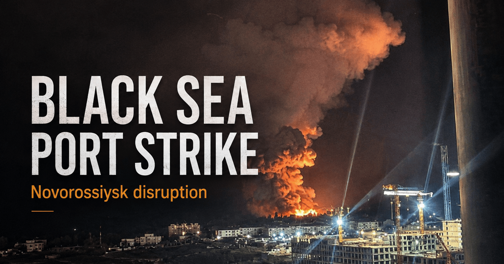 DeepDraft SITREP | Novorossiysk Strike Halts Grain Terminals: Warship Claims and Record Tanker Rates Hit Black Sea Risk (August 13, 2026)