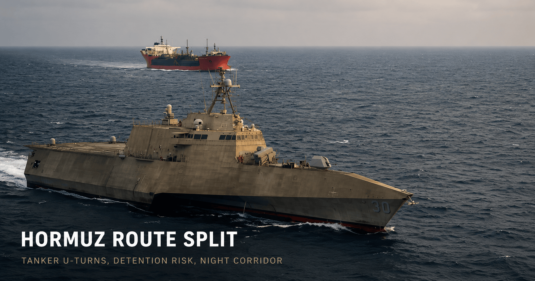 DeepDraft SITREP | Hormuz Control Split: Chinese VLCCs U-Turn as Amara Detention Meets U.S. Night Corridor (August 20, 2026)