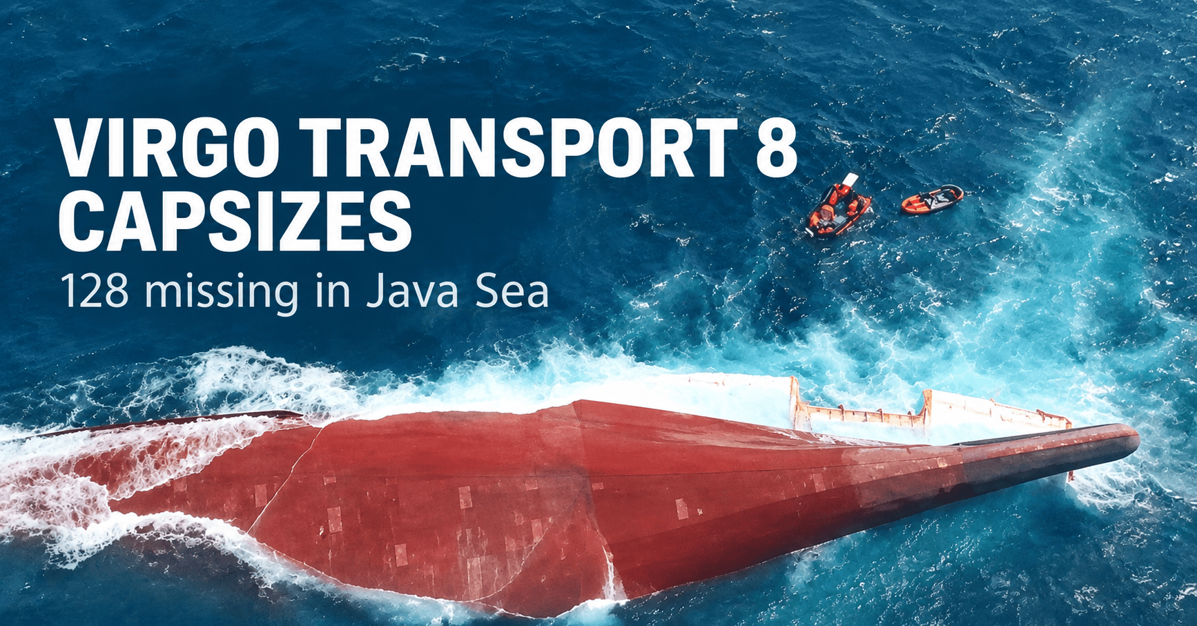 DeepDraft SITREP | Virgo Transport 8 Capsize: 128 Missing as Indonesia Expands Java Sea SAR (September 15, 2026)
