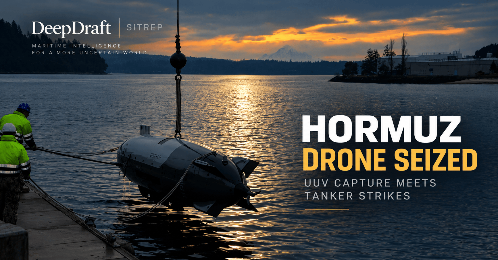 DeepDraft SITREP | Hormuz UUV Seizure Meets Tanker-Strike Cycle: IRGC Warns Kuwait and Bahrain Tanker Crews (September 9, 2026)
