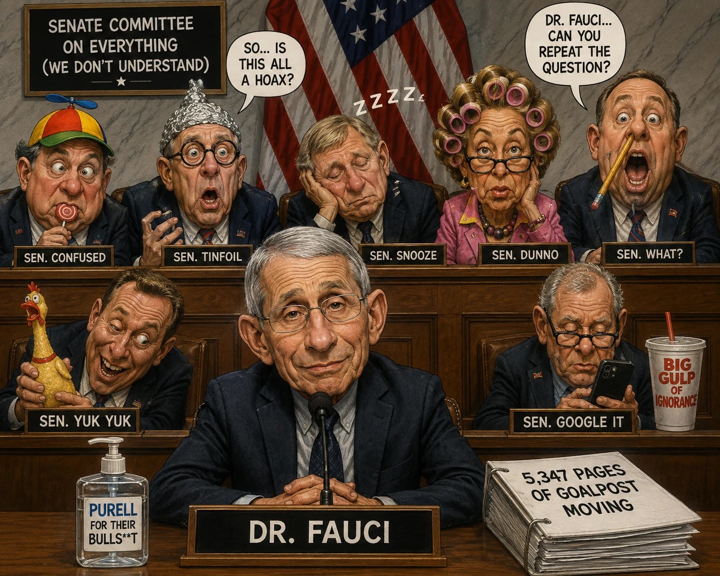 Fauci Contempt Vote Clears Senate Panel After Fifth Amendment Fight With Rand Paul | The Democracy Advocate