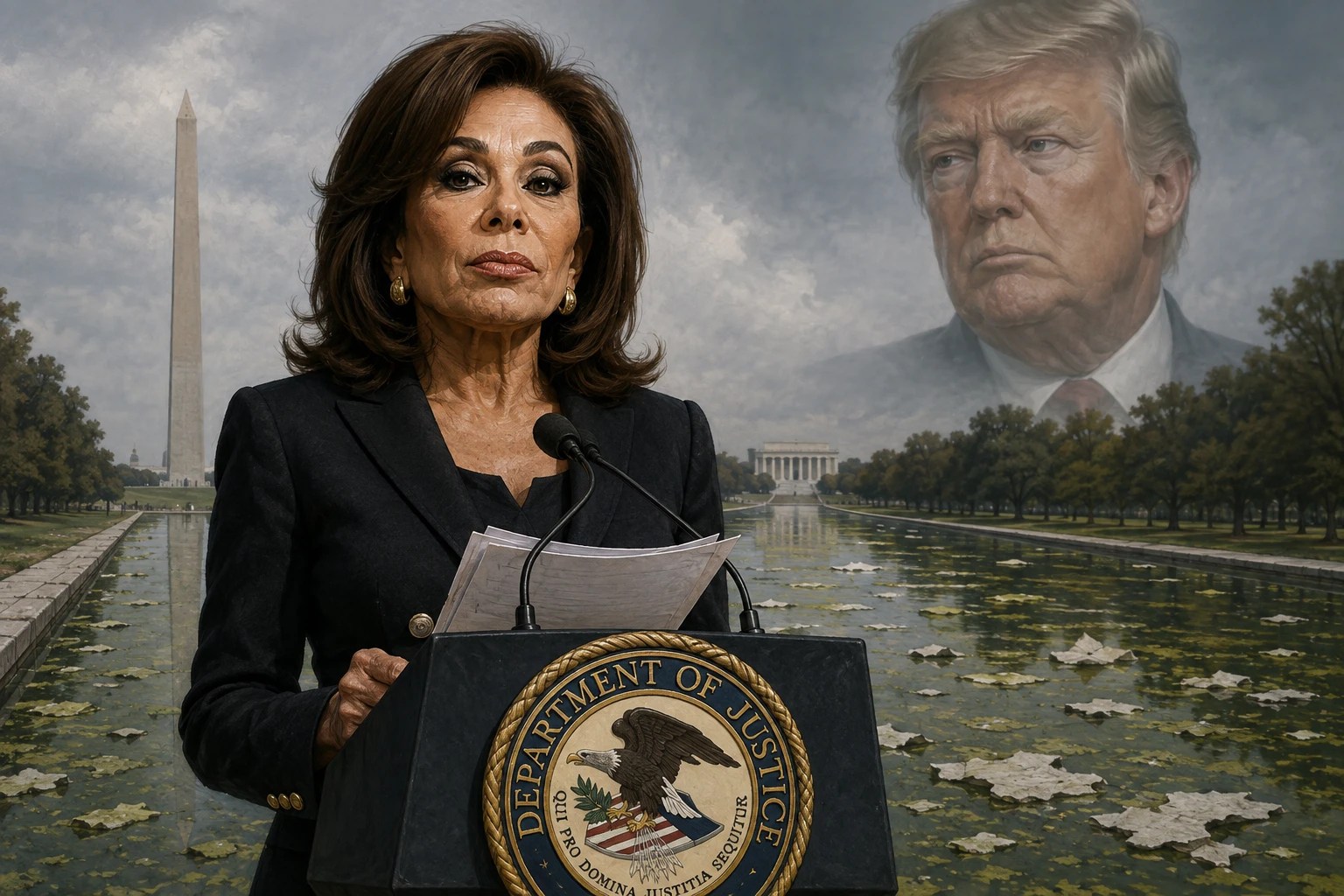 Trump May Remove Pirro Over Reflecting Pool Court Filing, Sources Say | The Democracy Advocate